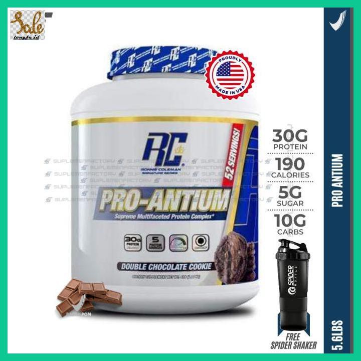 Fitnessuplemen- Ronnie Coleman Pro Antium 6 Lbs Kemasan Baru Whey Protein -Aslii.
