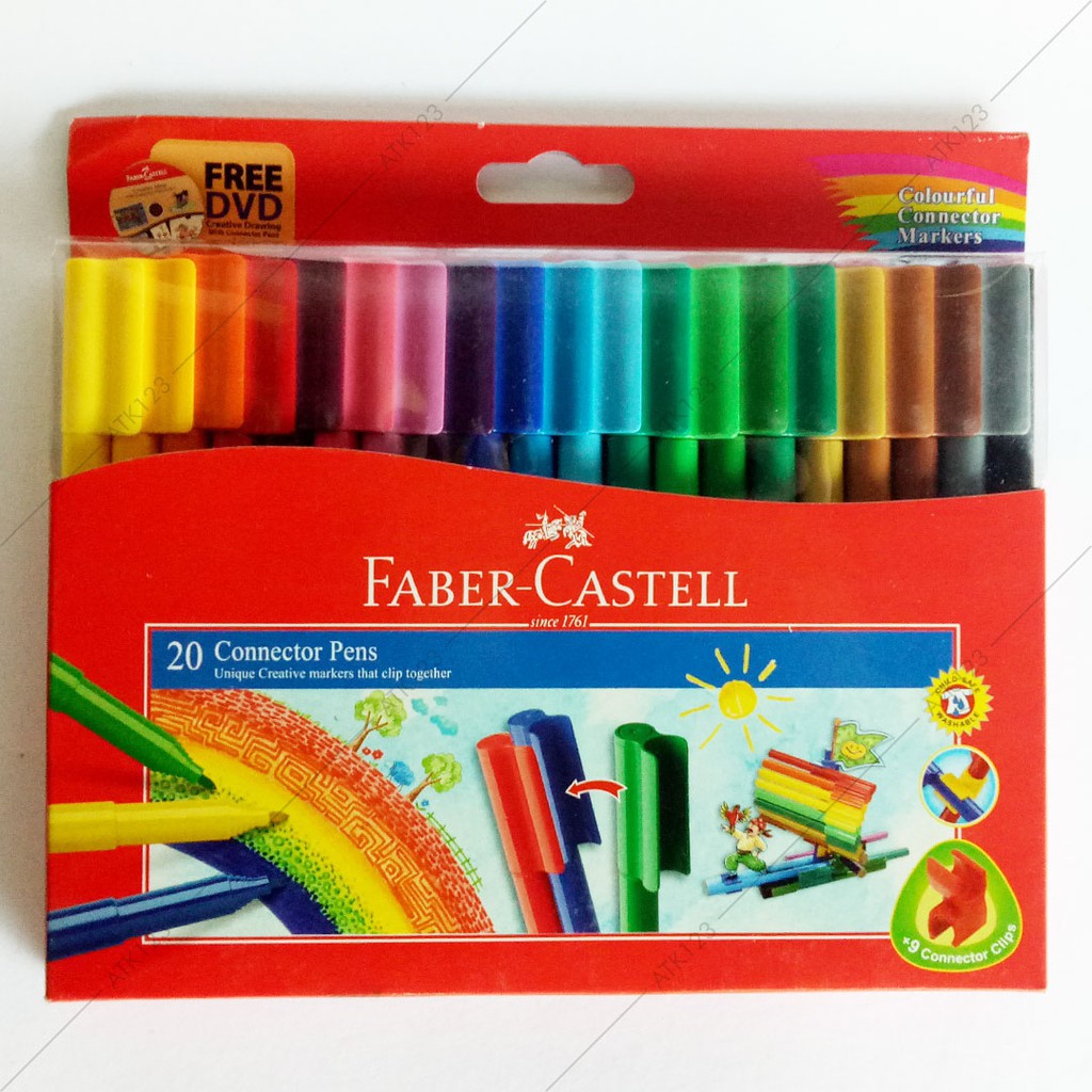 

Faber Castell - Connector Pens 20 warna