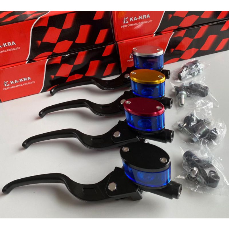 MASTER REM KANAN SCARLET OVAL UNIVERSAL SEMUA MOTOR RX KING TIGER MEGAPRO SATRIA CBR NINJA DLL