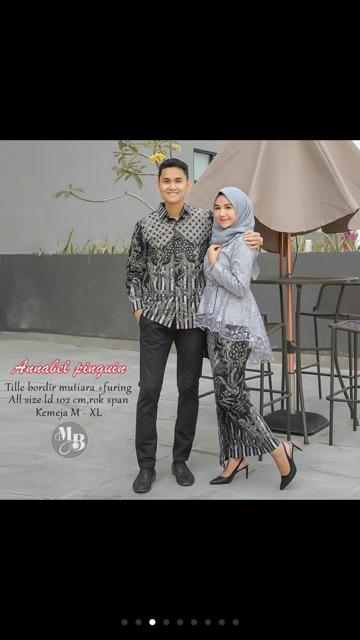 Maura Couple - Sania Ruffle Batik Couple Ori Ndoro Jowi Garansi Termurah Shopee -  Batik Modern Solo