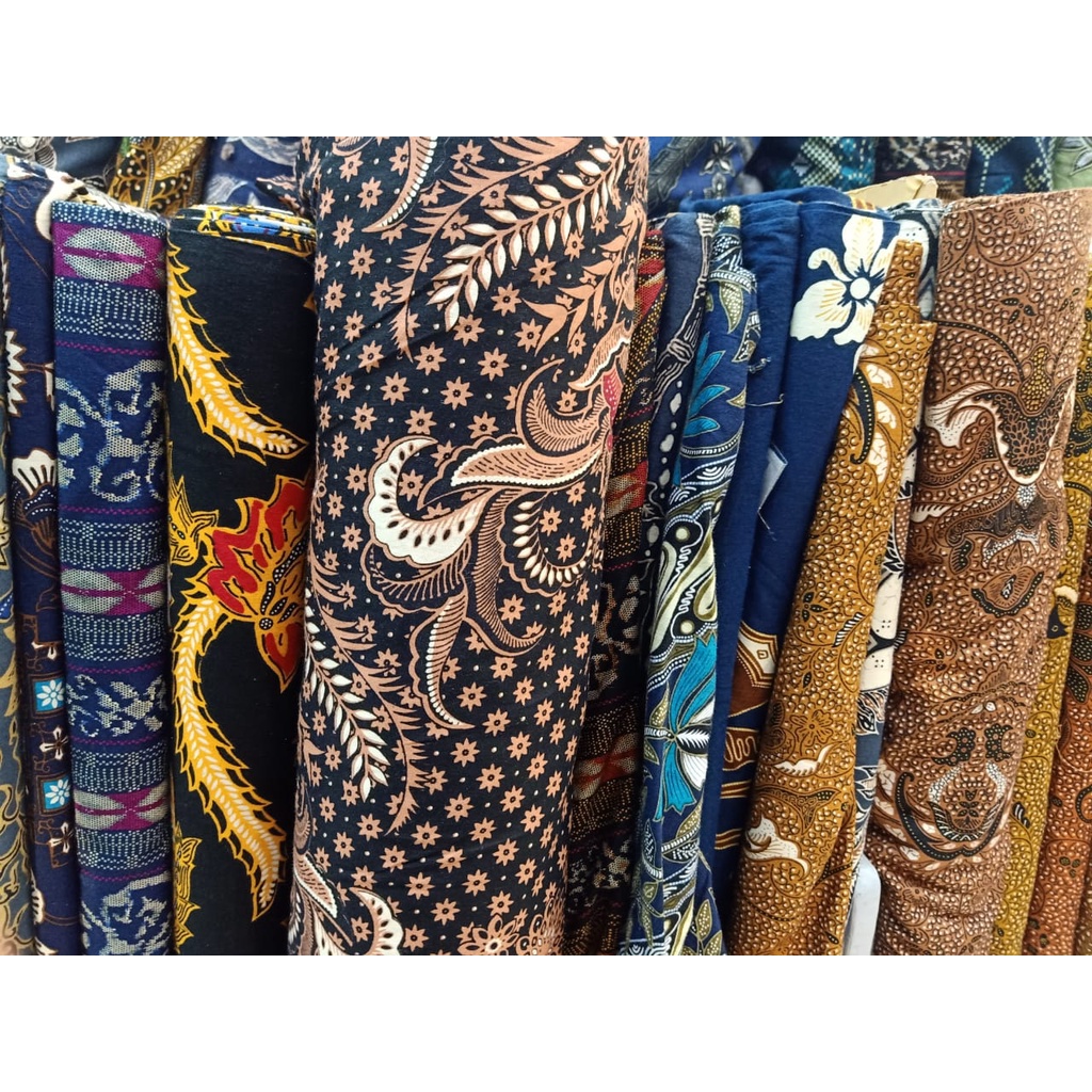 Batik katun meteran