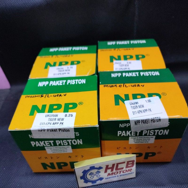 PISTON KIT SEHER TIGER REVO NPP ORIGINAL