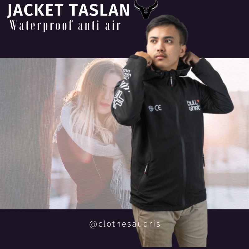 JAKET WATERPROOF BAHAN ANTI AIR