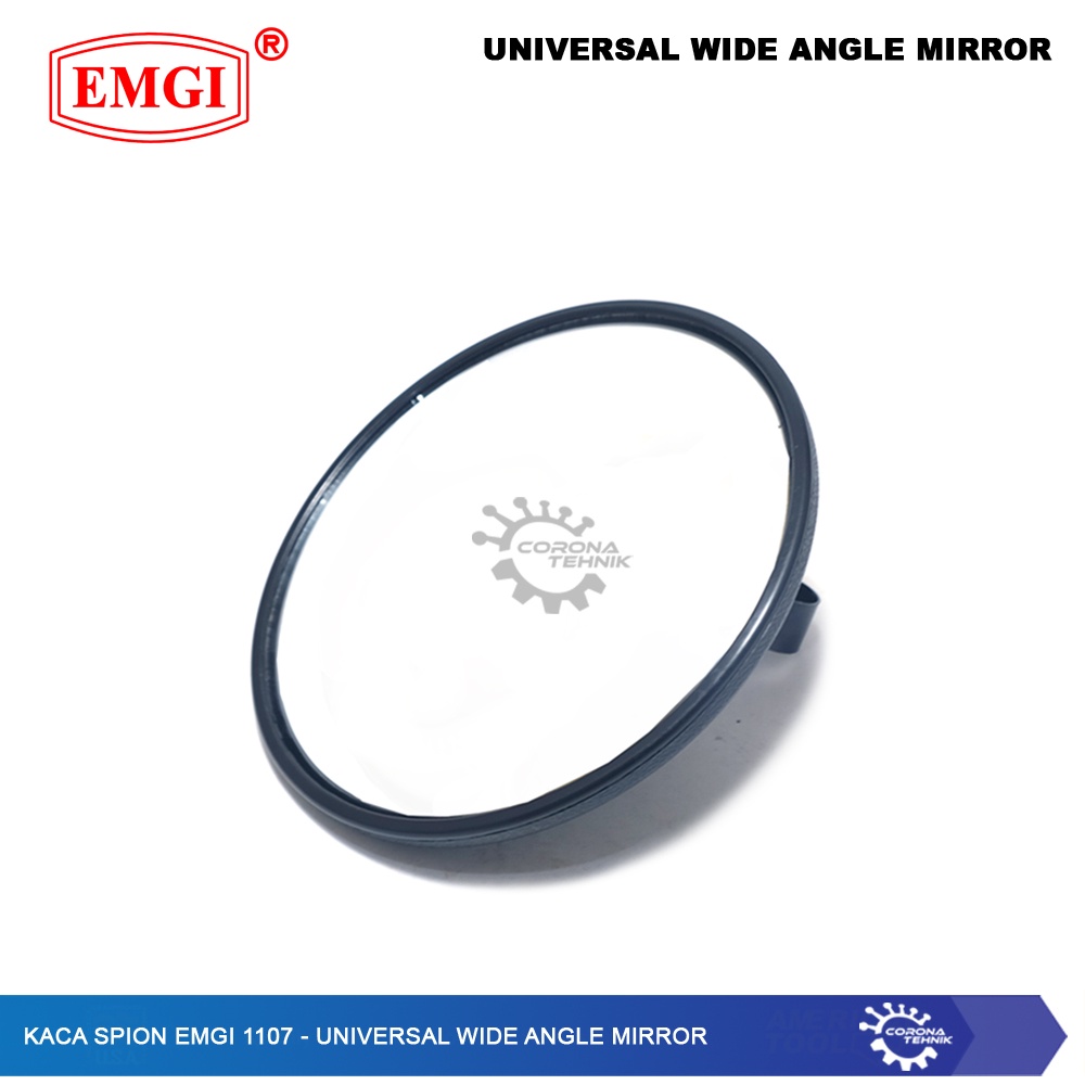 EMGI 1107 - Kaca Spion - Universal Wide Angle Mirror - Cembung - 7 Inch