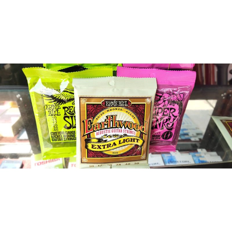 Senar Gitar Akustik Ernie ball Original