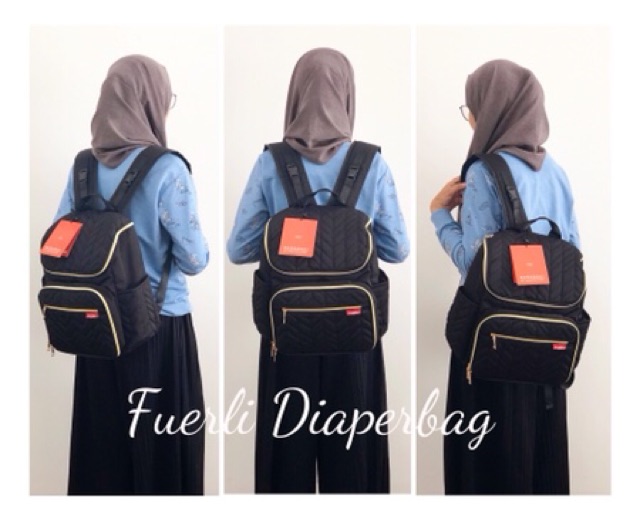 03.03 CRAZY SALE !! TAS DIAPER ORIGINAL FUERLI Diaperbag (set changing pad)