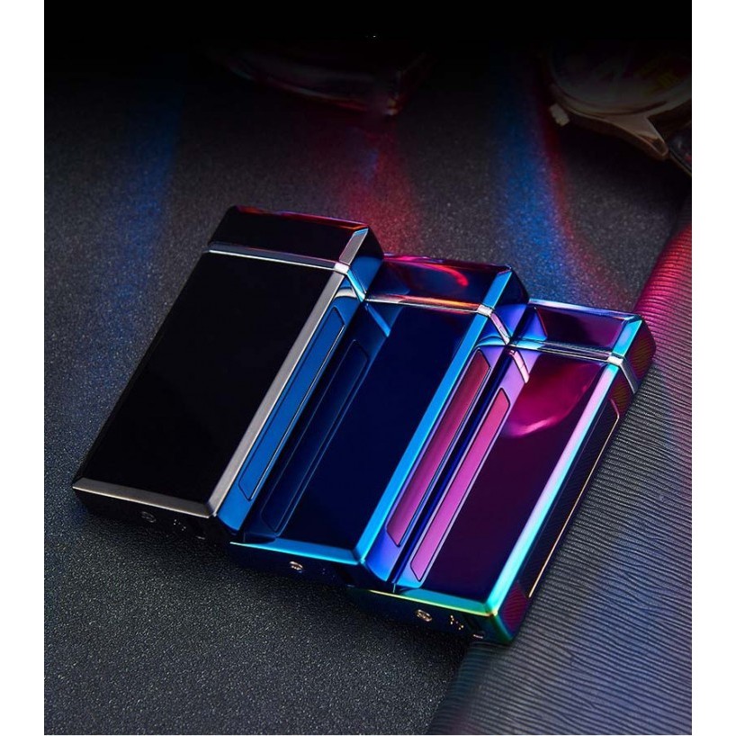 USB Rechargeable Dual Plasma Flameless Lighter - Tilted Model