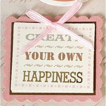 Scrapbook 3D Sticker - Quotes Tag