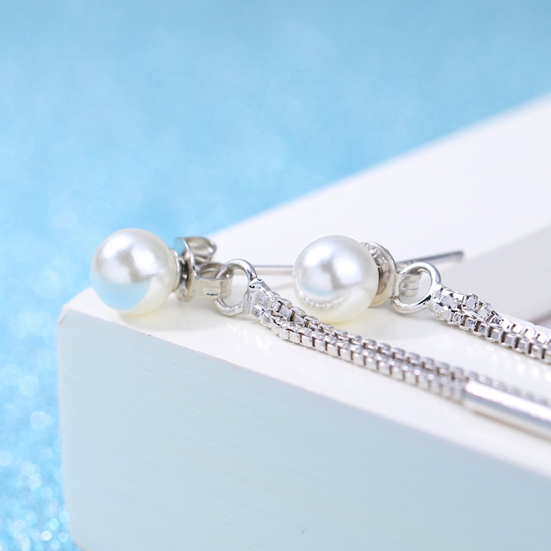 Anting Perak 925 Wanita Sederhana Cocok untuk Semua Perhiasan Fashion