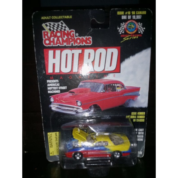 RACING CHAMPIONS HOT ROD MAGAZINE AMERICAN HOTTEST STREET MACHINE DIECAST