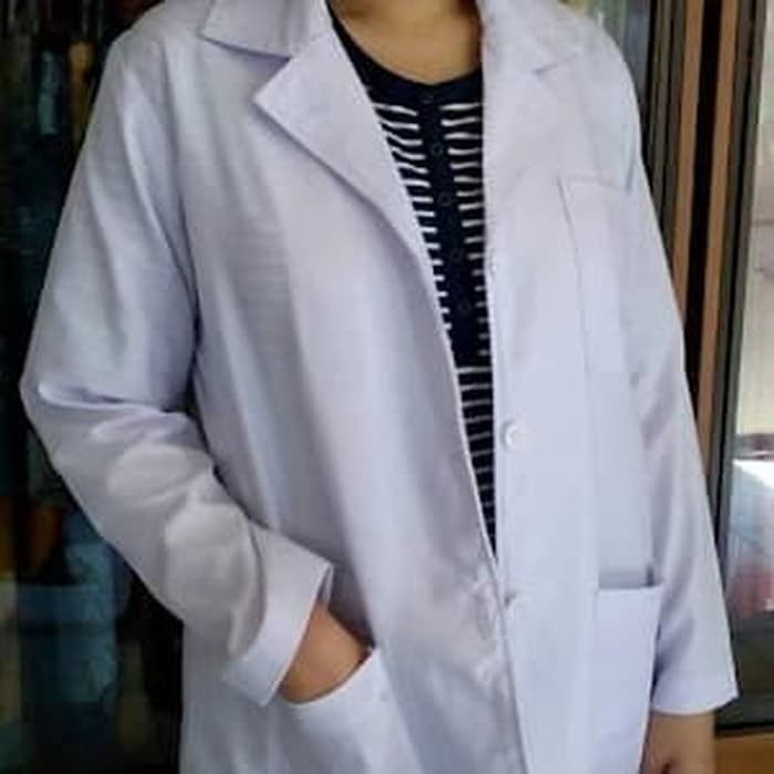 Baju Laboratorium / Jas Lab / Baju Lab Baju Praktikum Lengan panjang