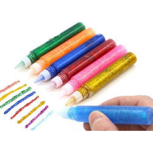 

Lem Glitter Glue Neon Glitter Glue 12ml Set 7 Pcs 1219-244