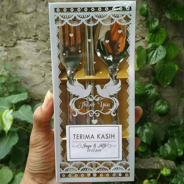 SOUVENIR SENDOK GARPU SUMPIT WAYANG | Shopee Indonesia