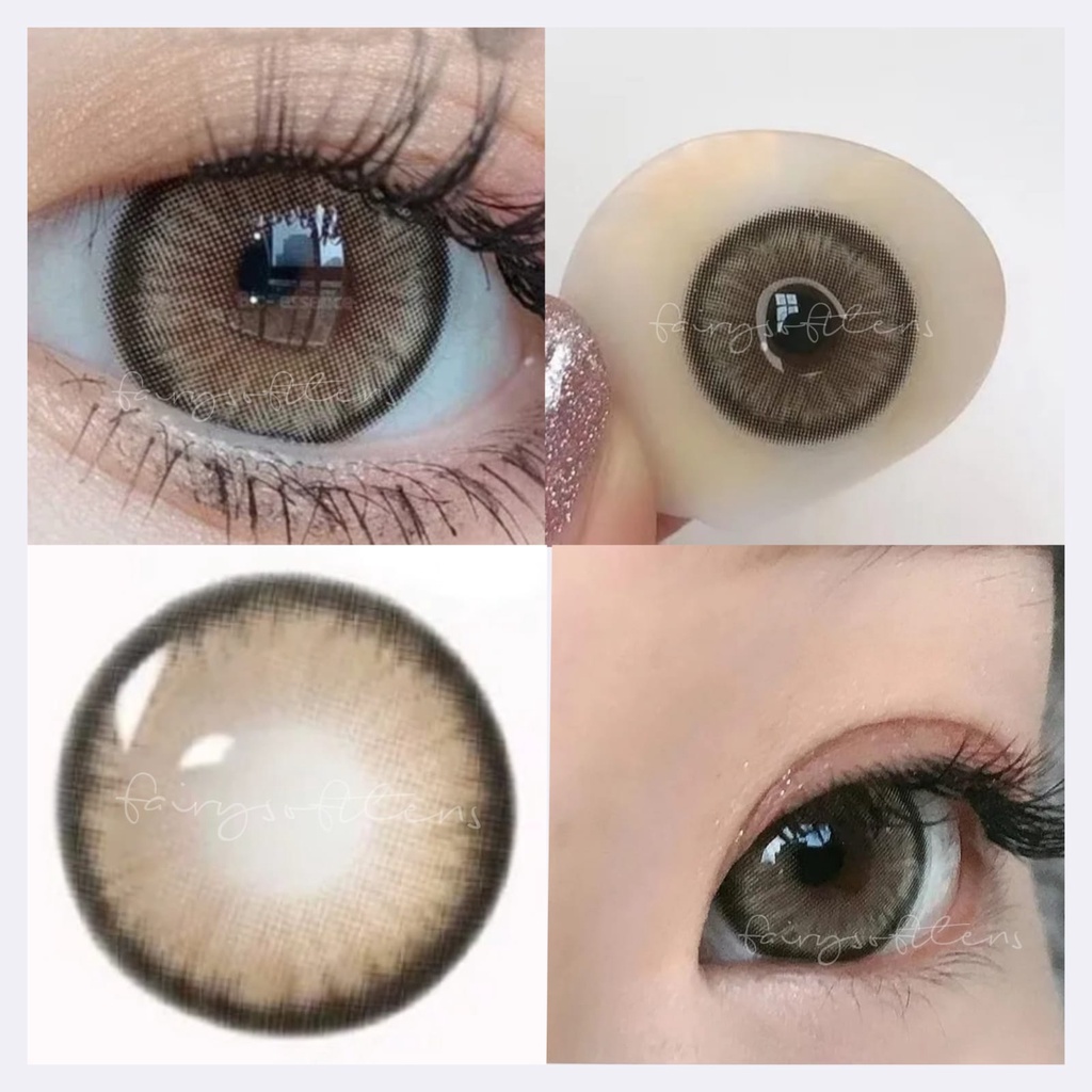 SOFTLENS LUX APPLE BLOOM BROWN / KONTAK LENSA