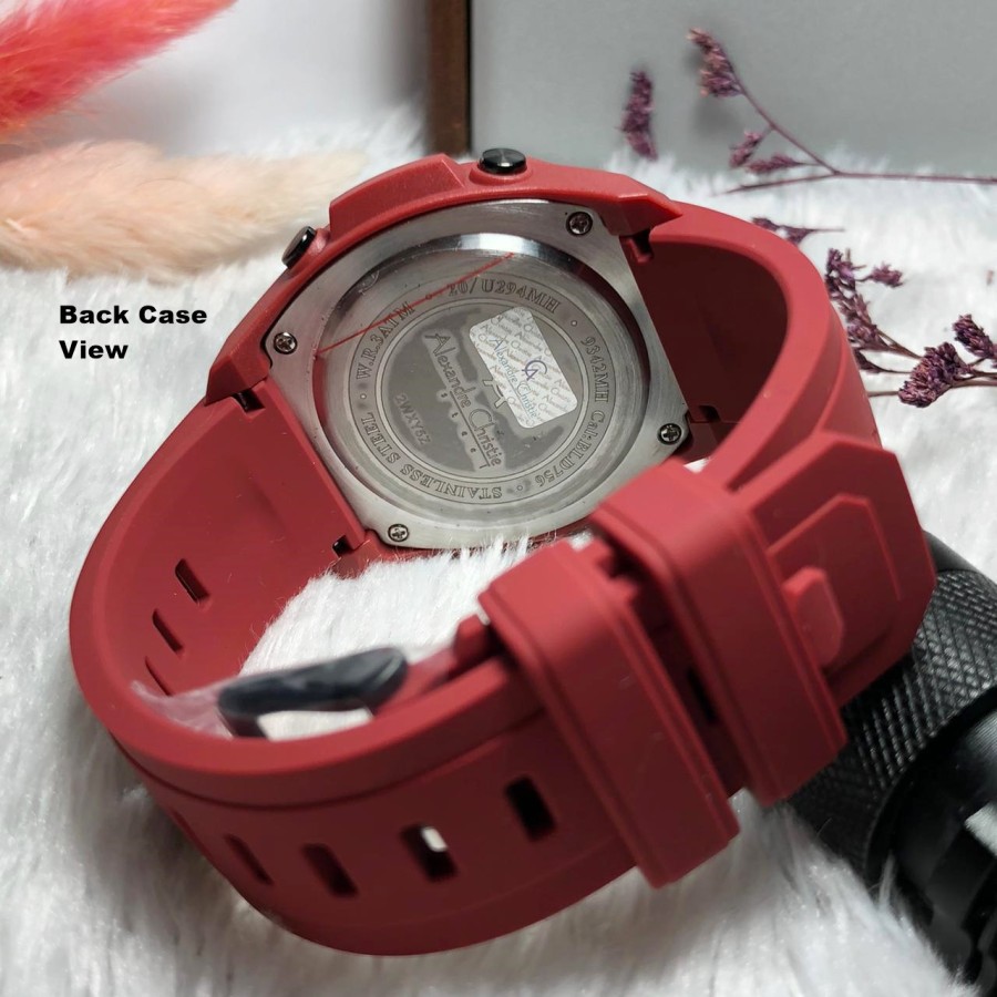 ORIGINAL Jam Tangan Wanita Alexandre Christie AC 9342 / AC9342 / 9342 Garansi Resmi 1 Tahun. Rubber