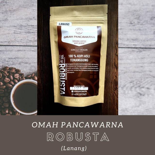 

Omah Pancawarna Ground Coffee/Kopi Bubuk Robusta 100 gram