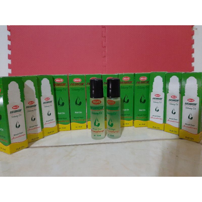 RHEUMASON RELAXING OIL AROMATHERAPY MINYAK ANGIN ROLL ON 10ML