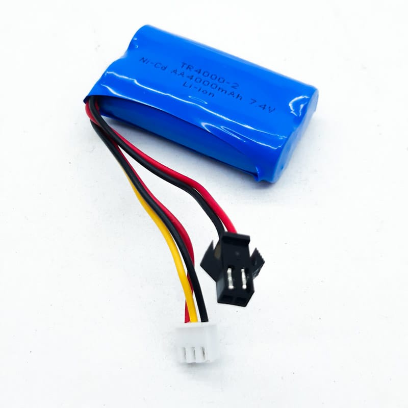 Batterai Charger RC Double Socket Type 2x 14500 Li-ion 7.4volt - 4000mAh