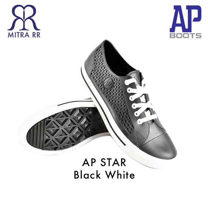 MitraRR Sepatu Kets ApStar AP STAR AP Boots Full Black Hitam Navy White Camel Coklat Black White