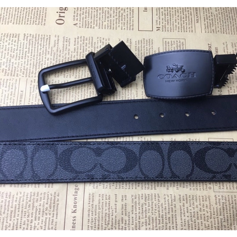 Coach Men’s Belt Black (C68439)