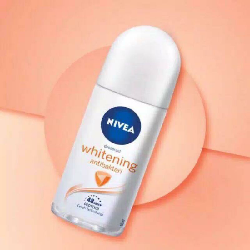 NIVEA Deodorant Extra Whitening Roll On 50 ML ~ PROMOO NIVEA MEN Original 100%