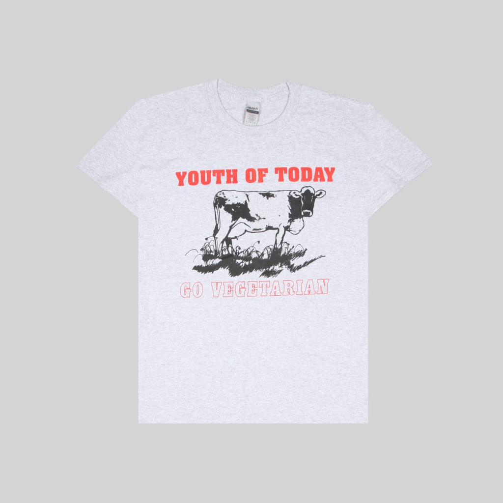 Jual TS YOUTH OF TODAY - GO VEGETARIAN ( ROCK MERCH ) | Shopee Indonesia