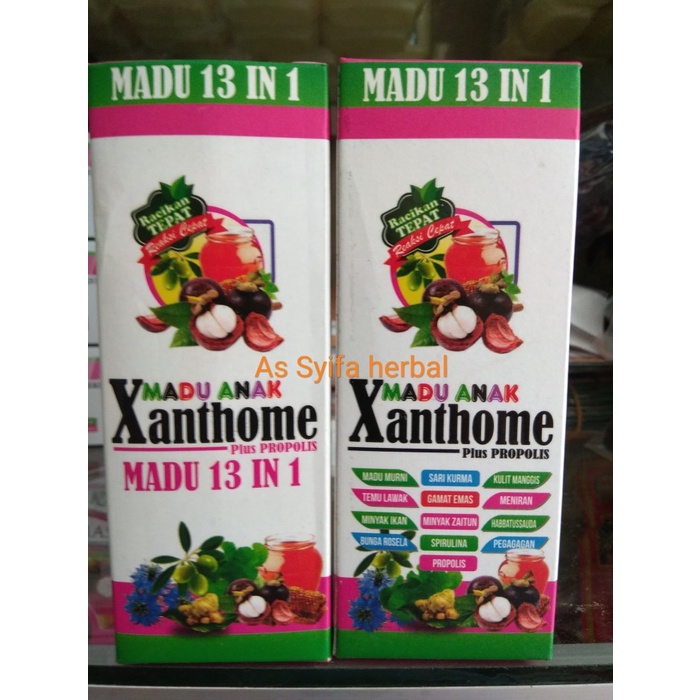 

MADU XANTHOME 13 IN 1 MADU XANTHOME 13 IN 1 - MADU KOMPOSISI LENGKAP SANGAT AMPUH