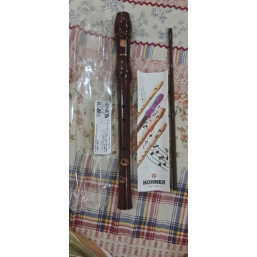 (SOLD) READY NEW, SULING KAYU RECORDER SOPRAN HOHNER 9550 (Germany) import