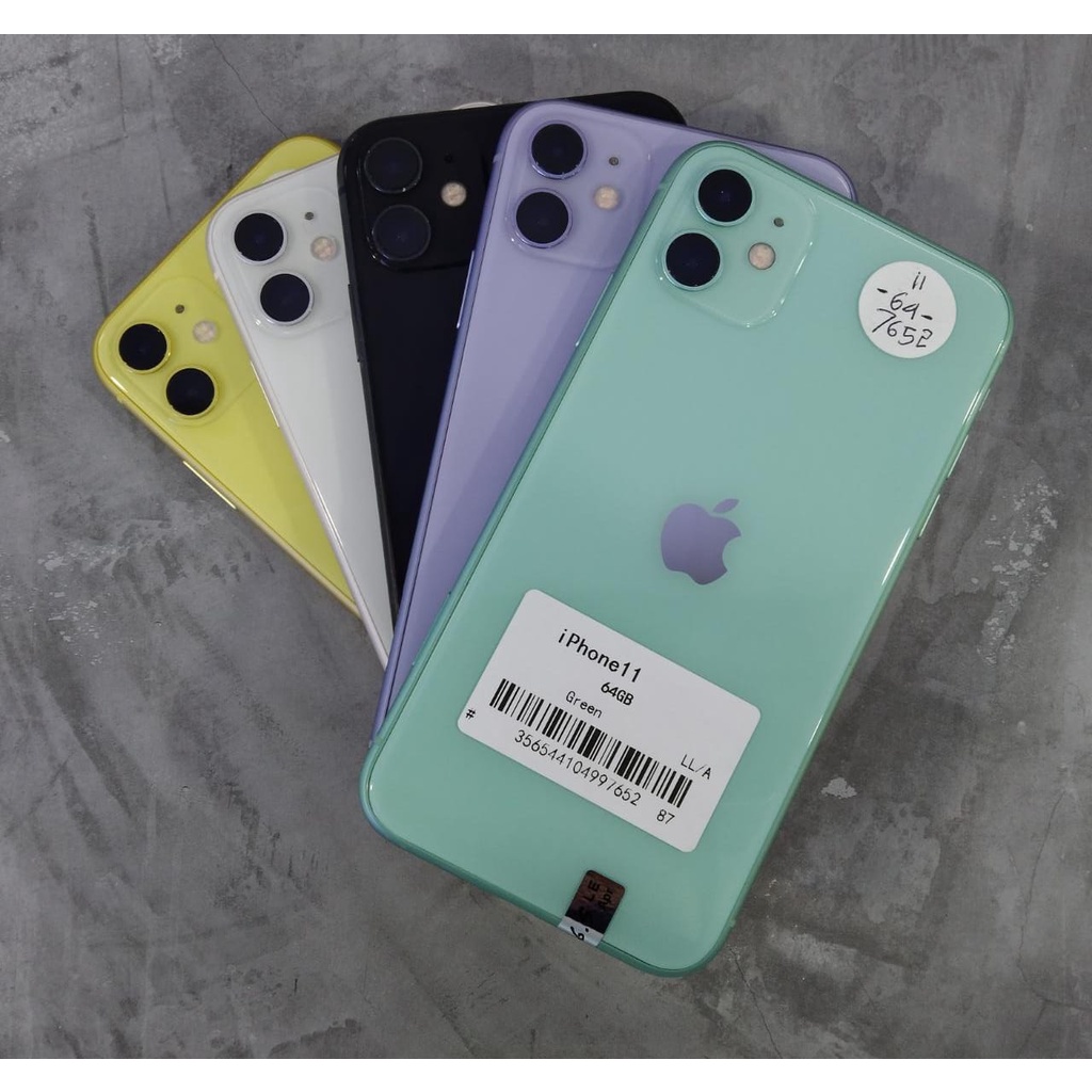 Apple Iphone 11 64GB dan 128GB All Operator INTER Fullset-1