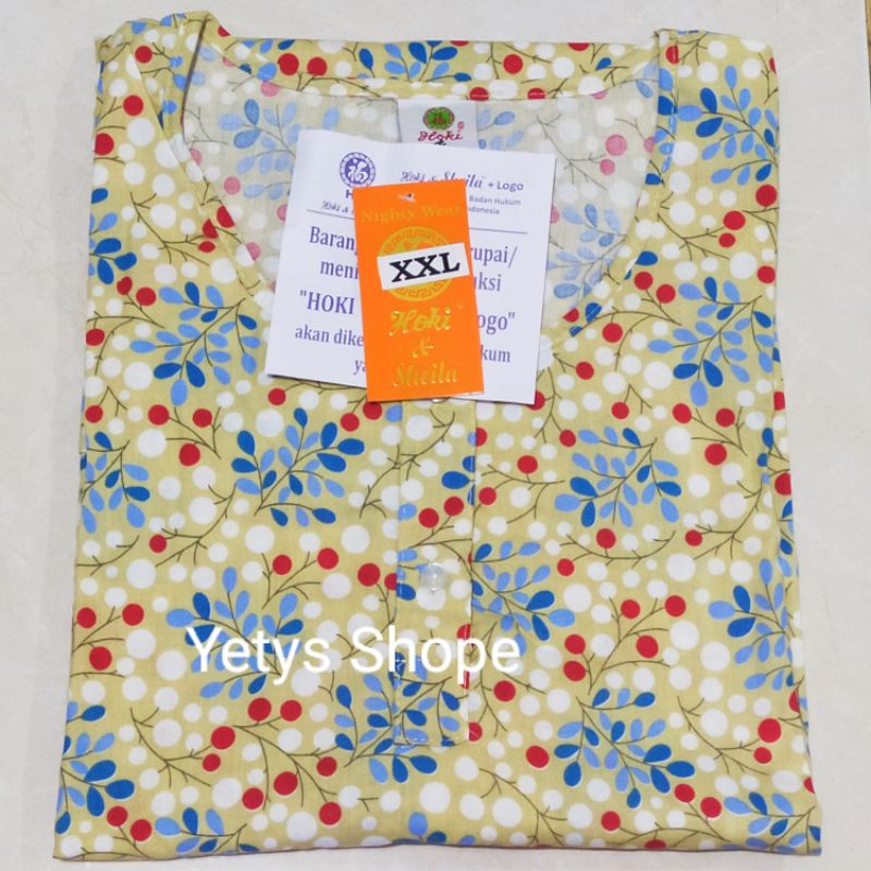 Hoki&Sheila Jumbo LD120 C3/4 Baju Tidur Piyama Fit XXL [Part 1]-DaunKelor HS Coksu