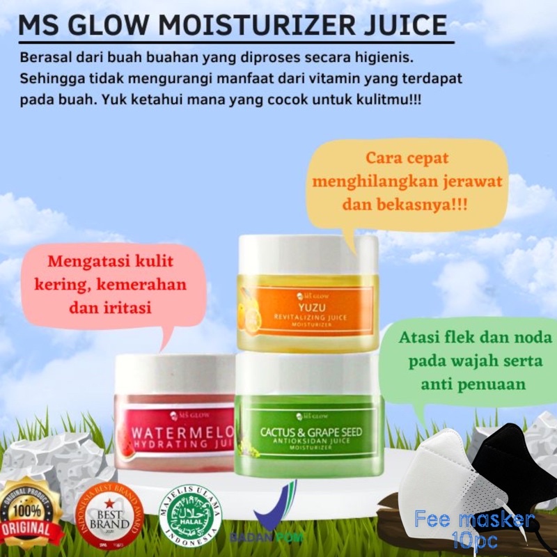 yuzu moisturizer ms glow / msglow moisturizer juice YUZU / MS GLOW MOISTURIZER JUICE