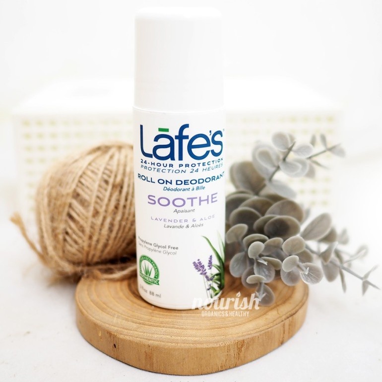 Lafes Deodorant Roll On Soothe (Lavender &amp; Aloe) 88ml