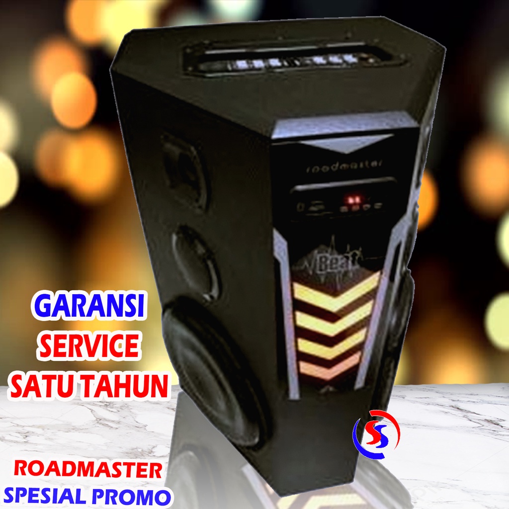 KHUSUS JATIM !!! SPEAKER AKTIF PRO BEAT 10 BLUETOOTH ROADMASTER GARANSI RESMI