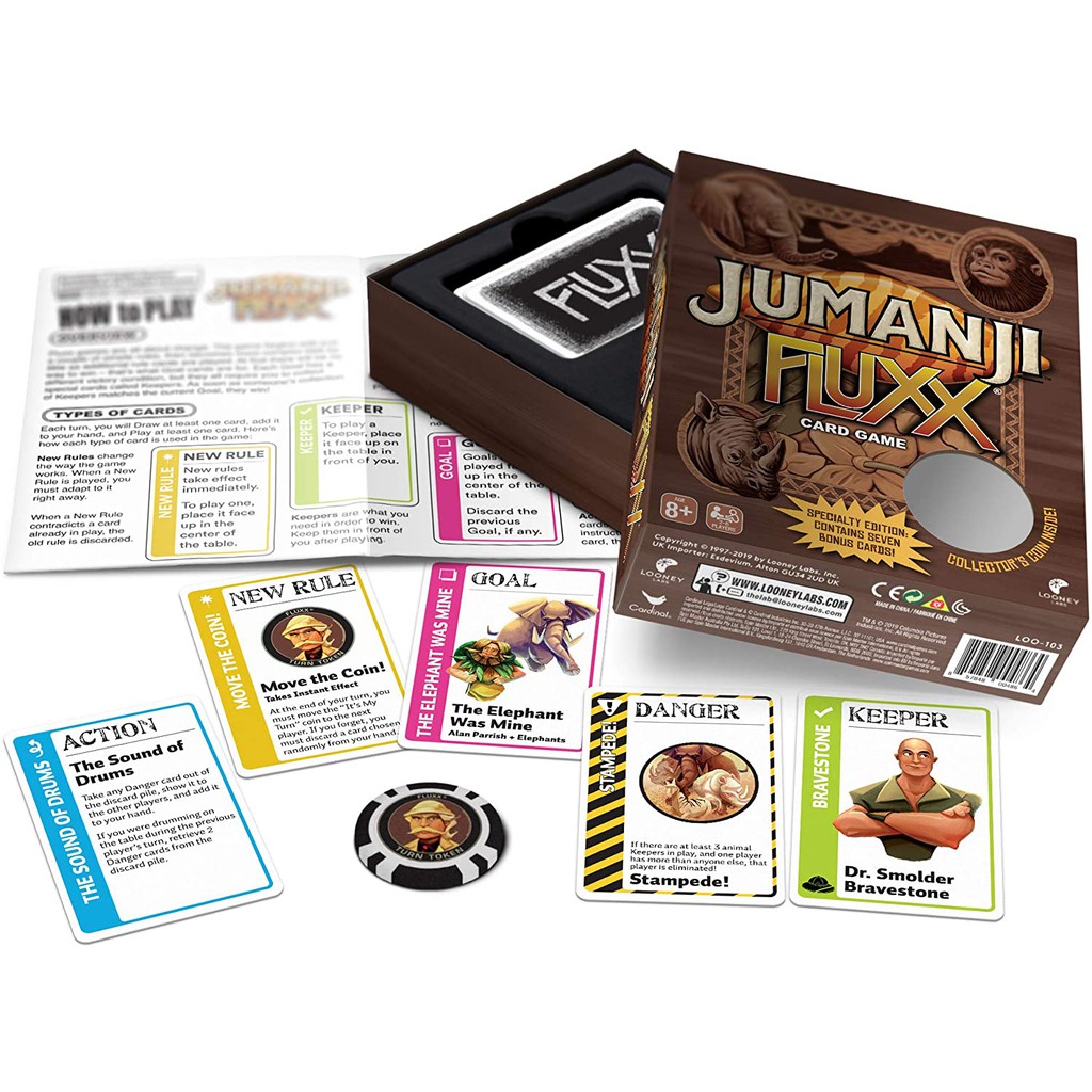 Fluxx Jumanji Fluxx - Board Game