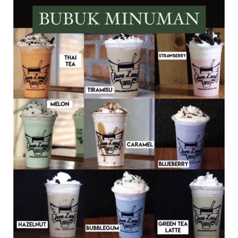 

bubuk minuman javaland 500gr / powder drink javaland 500gr