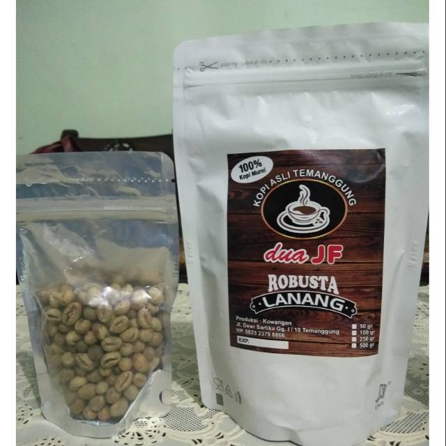

Dua JF Robusta kopi Lanang