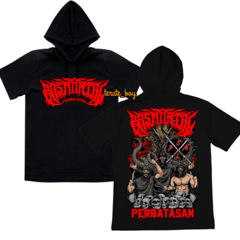 TS HOODIE DISTRO PASMORTAL PERBATASAN (NETRAL)