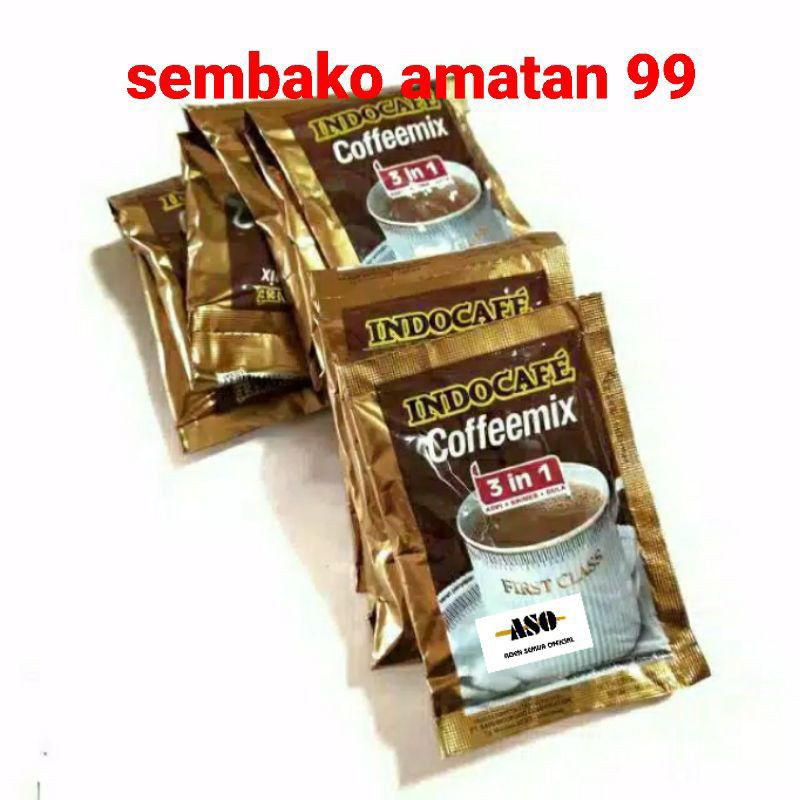 Indocafe Coffeemix / 10 Sachet/rtg Isi @20gram