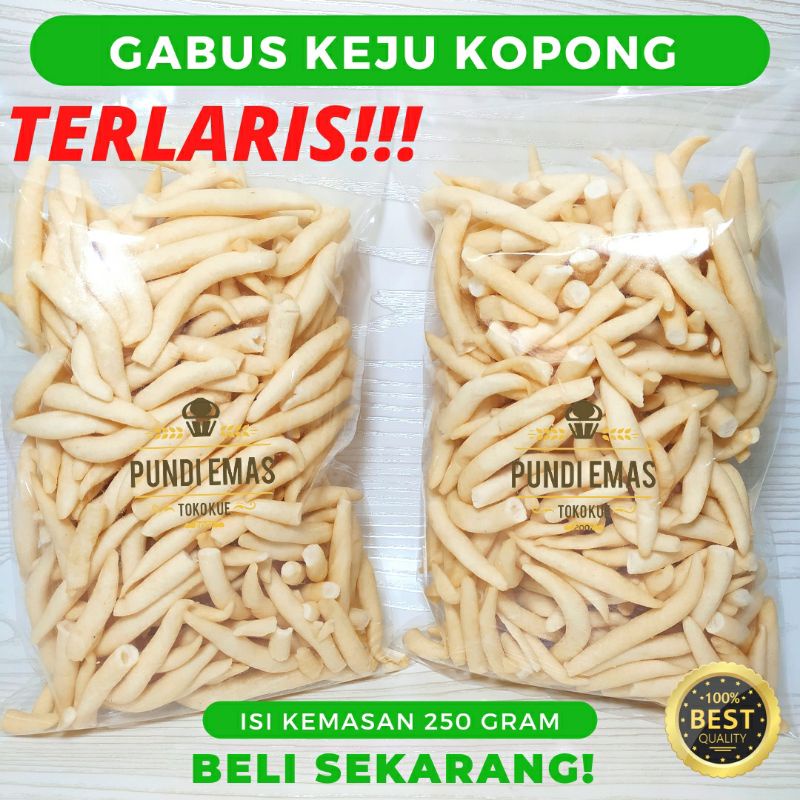 Telur Gabus Keju 250Gr / Gabus Kopong  / Telur Gabus Keju Murah