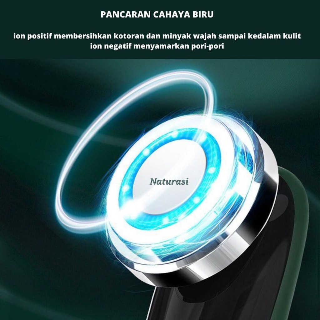 Alat Setrika Wajah Pemijat Perawatan Kulit Anti Anging Facial Massage 4 in 1 membantu membersihkan muka dan pemakaian skincare-4