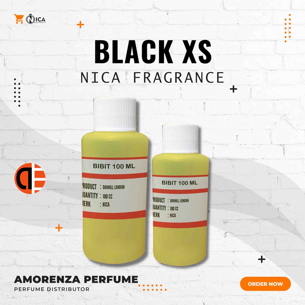 Bibit Parfum Murni BL4CK XS - MASON Nica Fragrance 500ml Segel Pabrik