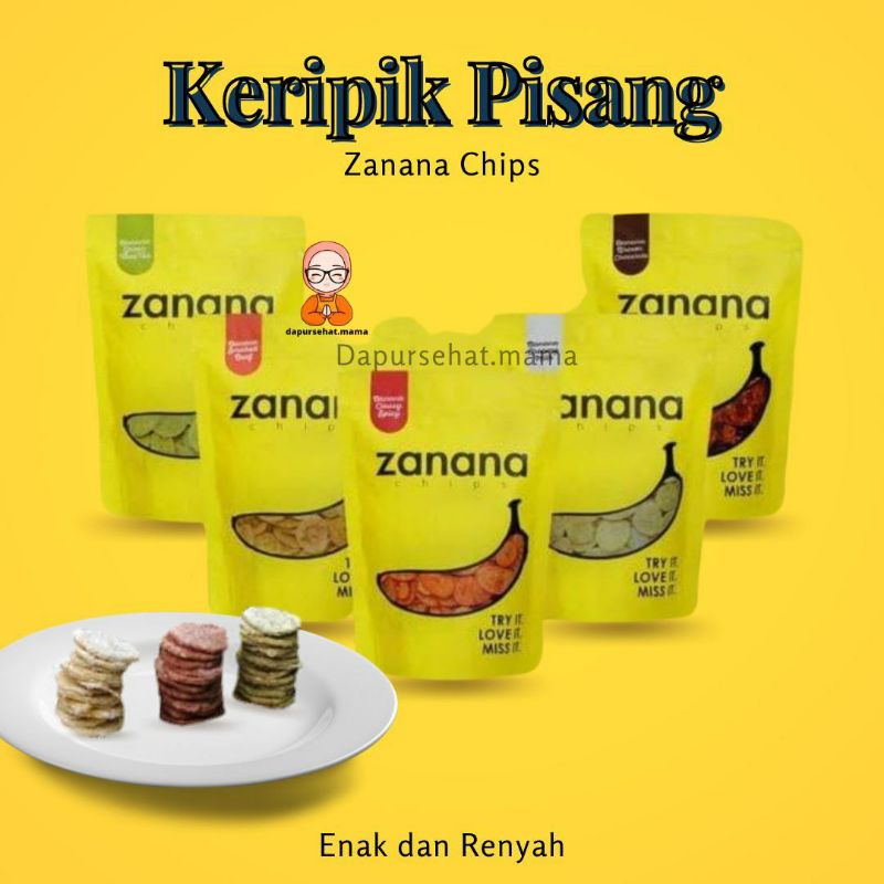 [BEST SELLER] ZANANA CHIPS Kemasan 80 gr