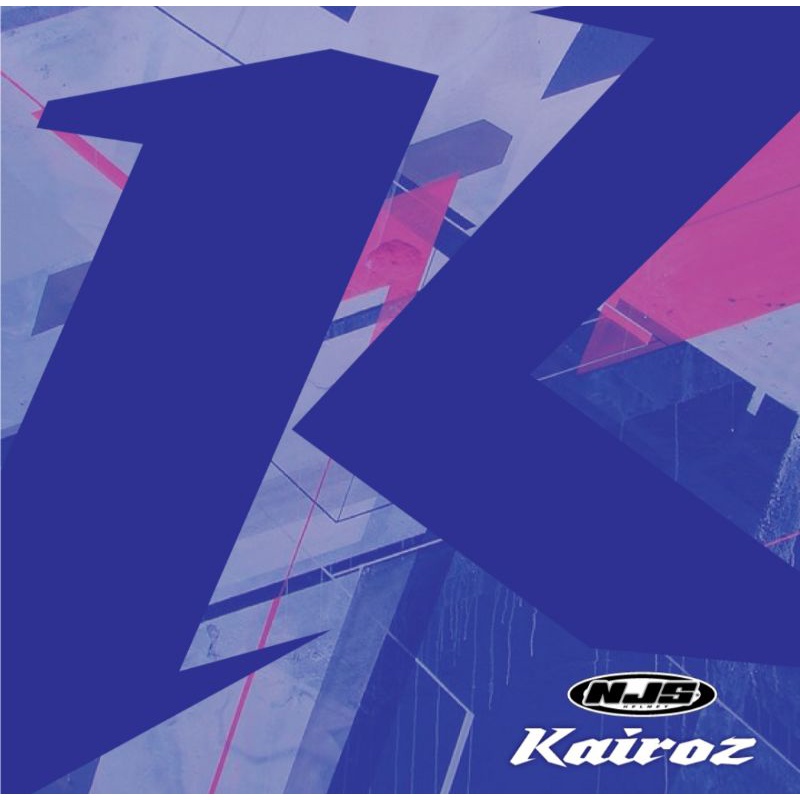 NJS KAIROZ - WHITE / GREY GLOSSY / GREY DOFF / BLACK GLOSSY / BLACK DOFF / PINK / EASY GREEN / ORANGE - HELM HALF FACE-8