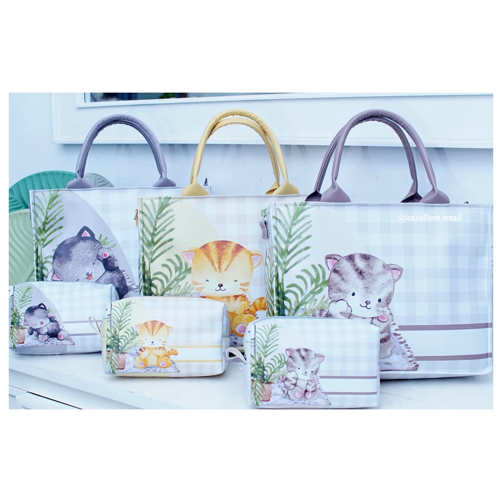 TAS TOTE BAG PRINTING PREMIUM CUSTOM NAMA PRODUSEN LANGSUNG / TAS CUSTOM NAMA