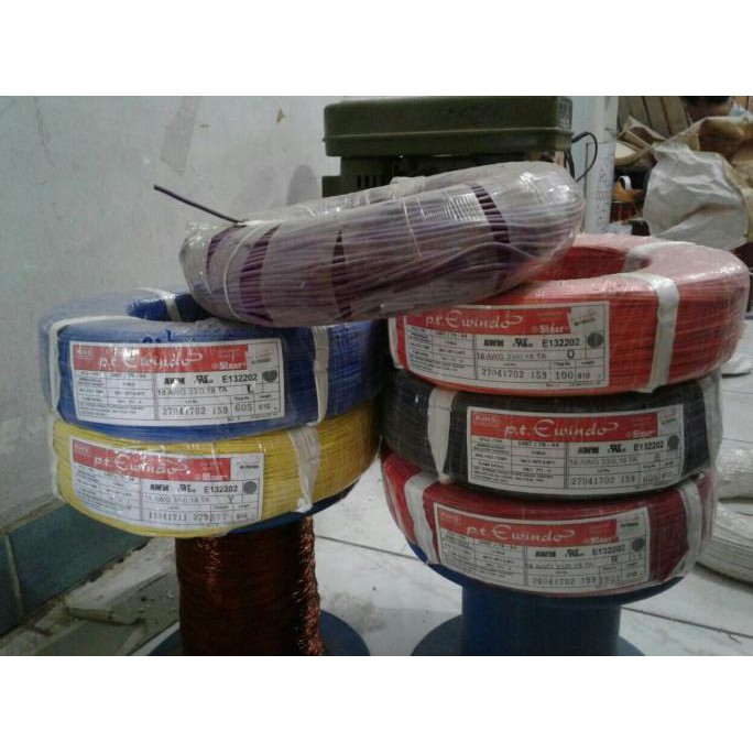 Kabel AWG18 Isi 1 Core Serabut rajvr02 Segera Dapatkan