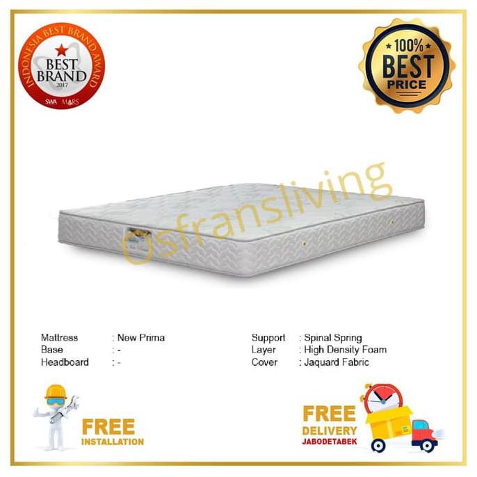 Guhdo Springbed New Prima - 90X200 - Hanya Kasur / Mattress
