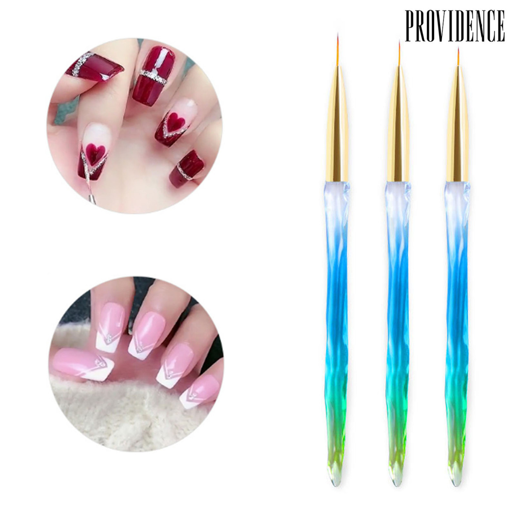 Pen Liner Multifungsi Bahan Plastik Flexible Untuk Salon Nail Art