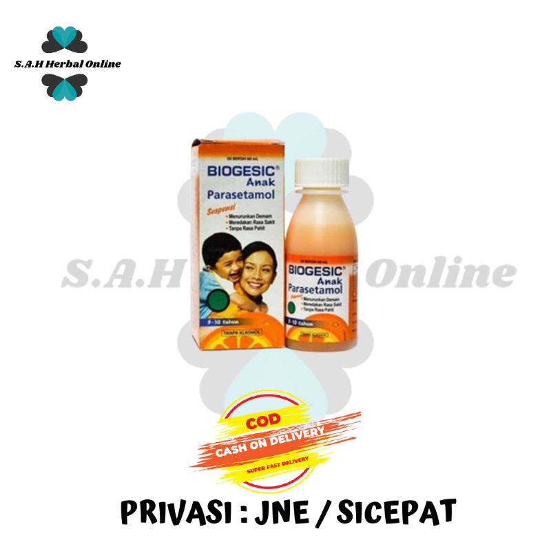 

Biogesic Anak Sirup 60ml