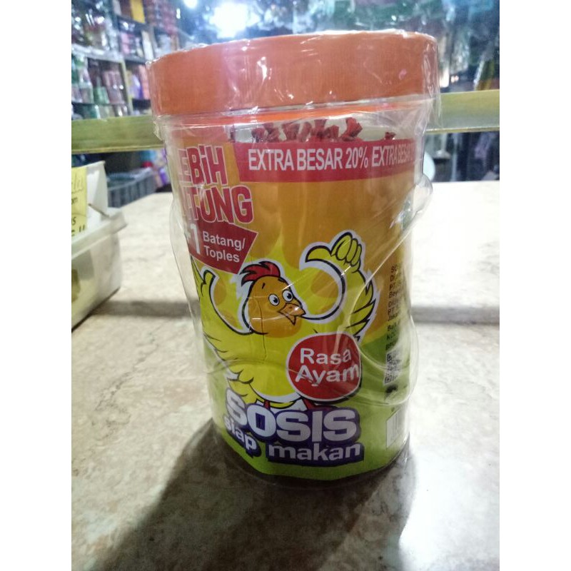 

cemilan sosis langsung makan rasa ayam