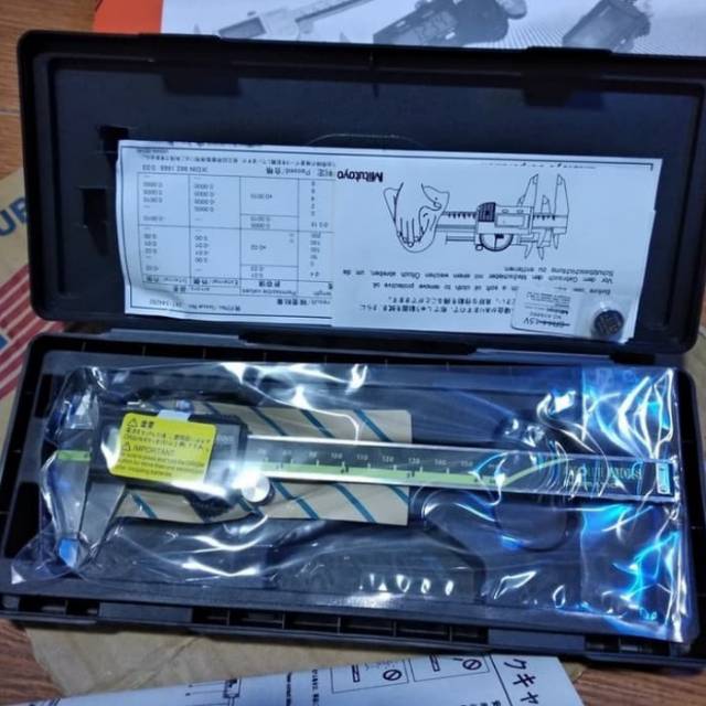 mitutoyo absolute digimatic 0 - 150 mm sigmat jangka sorong digital